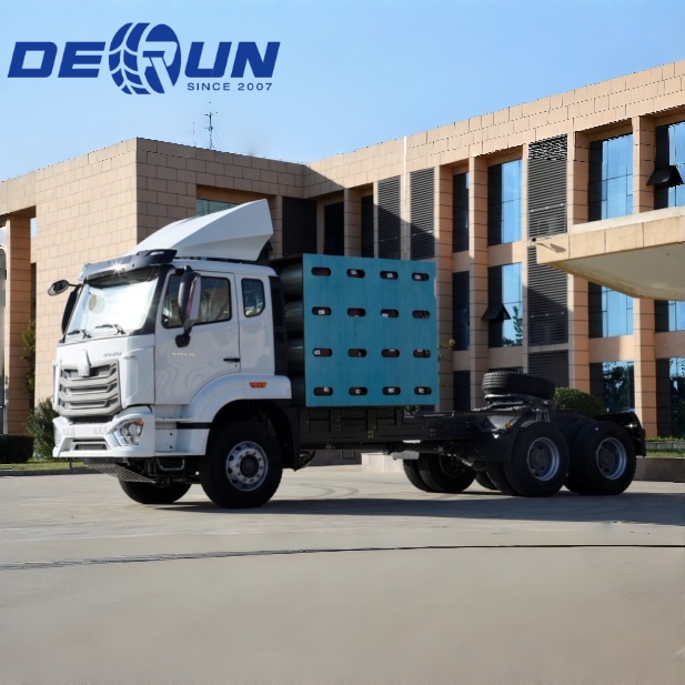 Sinotruk Howo 6x4 CNG NX ट्रॅक्टर ट्रक